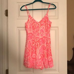 Lilly Pulitzer Kyla Romper Pink Pout